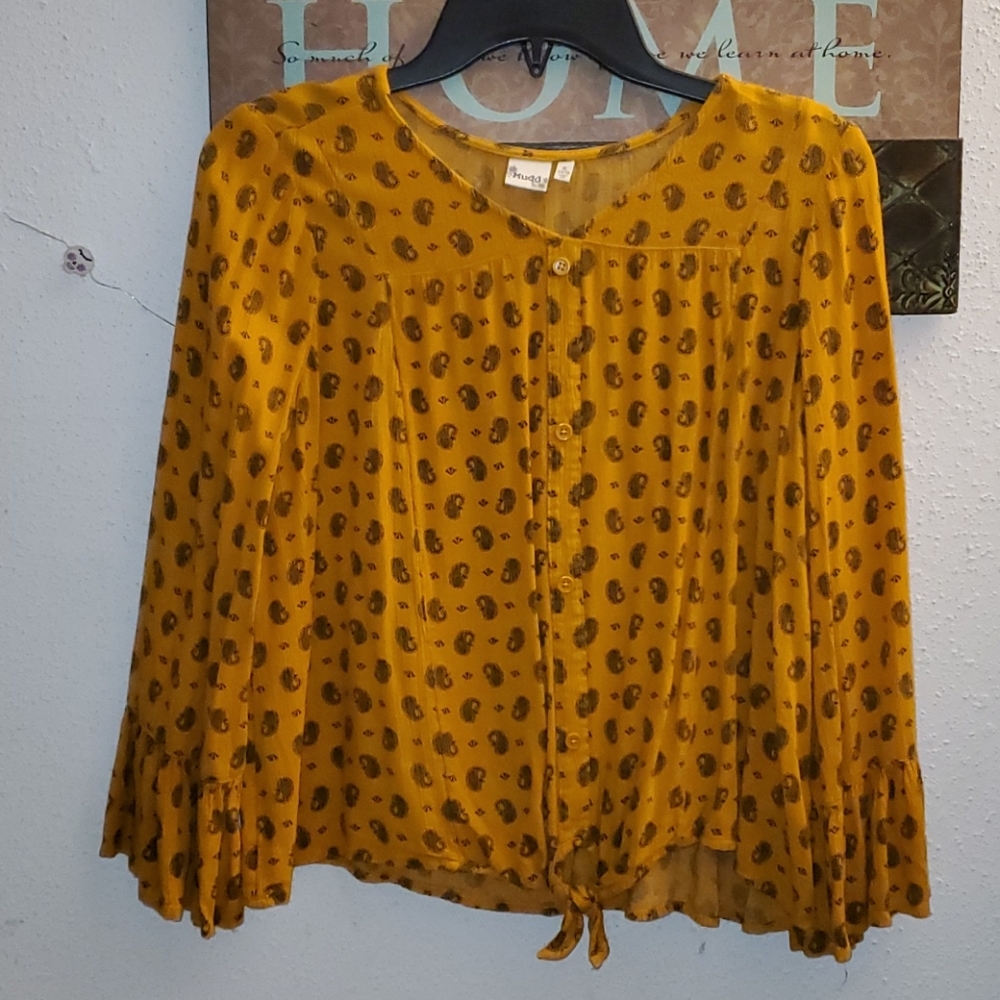 Bandana print top
